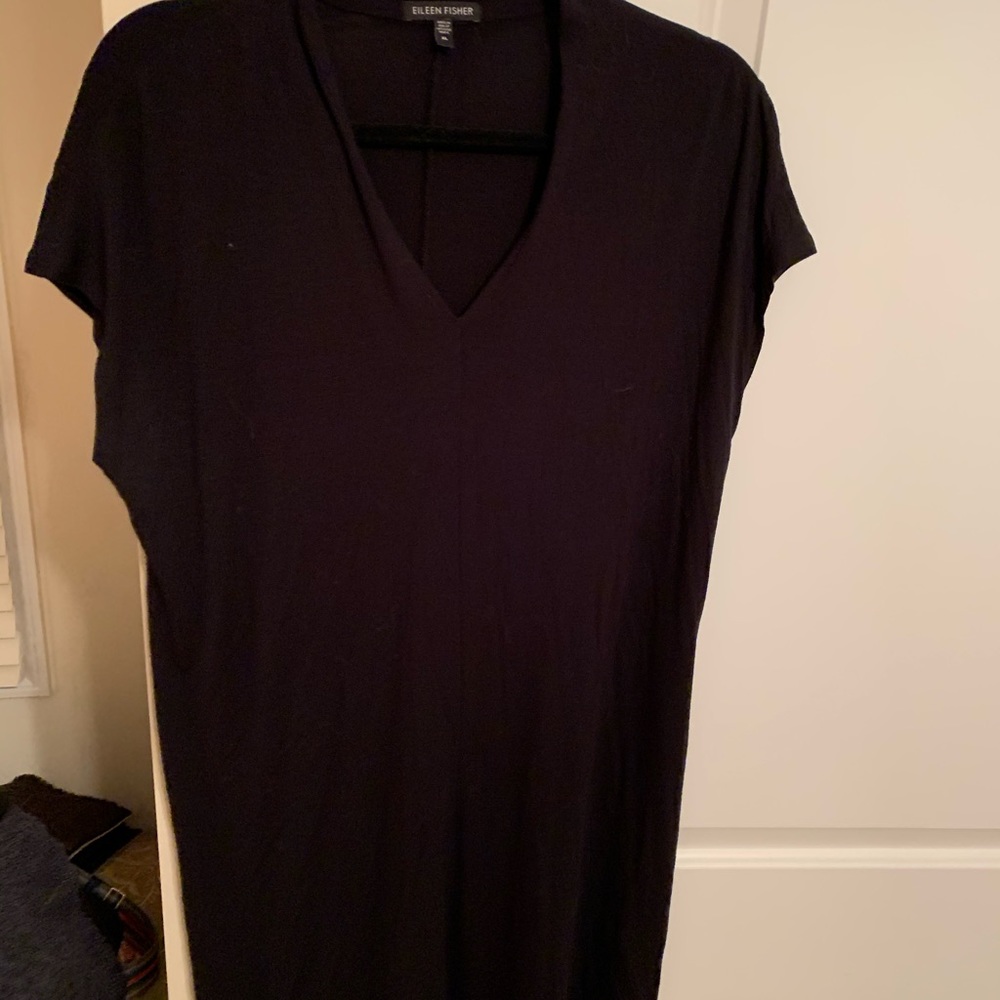 Eileen Fisher-perfect black dress. Go anywhere